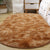 Multi-Color Living Room Rug Nordic Plain Area Carpet Faux Wool Non-Slip Backing Easy Care Rug Khaki Clearhalo 'Area Rug' 'Casual' 'Rugs' Rug' 2208322