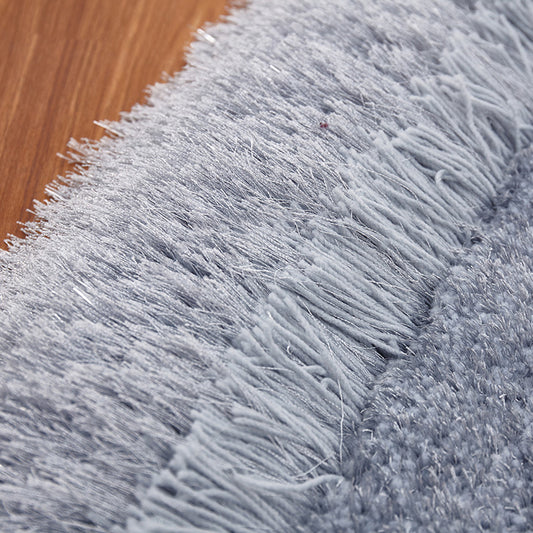 Relaxing Solid Color Rug Multi Color Fluffy Indoor Rug Pet Friendly Washable Carpet for Bedroom Clearhalo 'Area Rug' 'Casual' 'Rugs' Rug' 2208343
