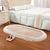 Relaxing Solid Color Rug Multi Color Fluffy Indoor Rug Pet Friendly Washable Carpet for Bedroom Light Beige Clearhalo 'Area Rug' 'Casual' 'Rugs' Rug' 2208351