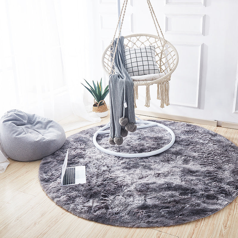 Comfort Bedroom Rug Multi Colored Tie Dye Print Carpet Fluffy Anti-Slip Backing Area Rug Clearhalo 'Area Rug' 'Casual' 'Rugs' Rug' 2208397