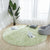Comfort Bedroom Rug Multi Colored Tie Dye Print Carpet Fluffy Anti-Slip Backing Area Rug Light Green Clearhalo 'Area Rug' 'Casual' 'Rugs' Rug' 2208407