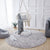 Comfort Bedroom Rug Multi Colored Tie Dye Print Carpet Fluffy Anti-Slip Backing Area Rug Light Gray Clearhalo 'Area Rug' 'Casual' 'Rugs' Rug' 2208411