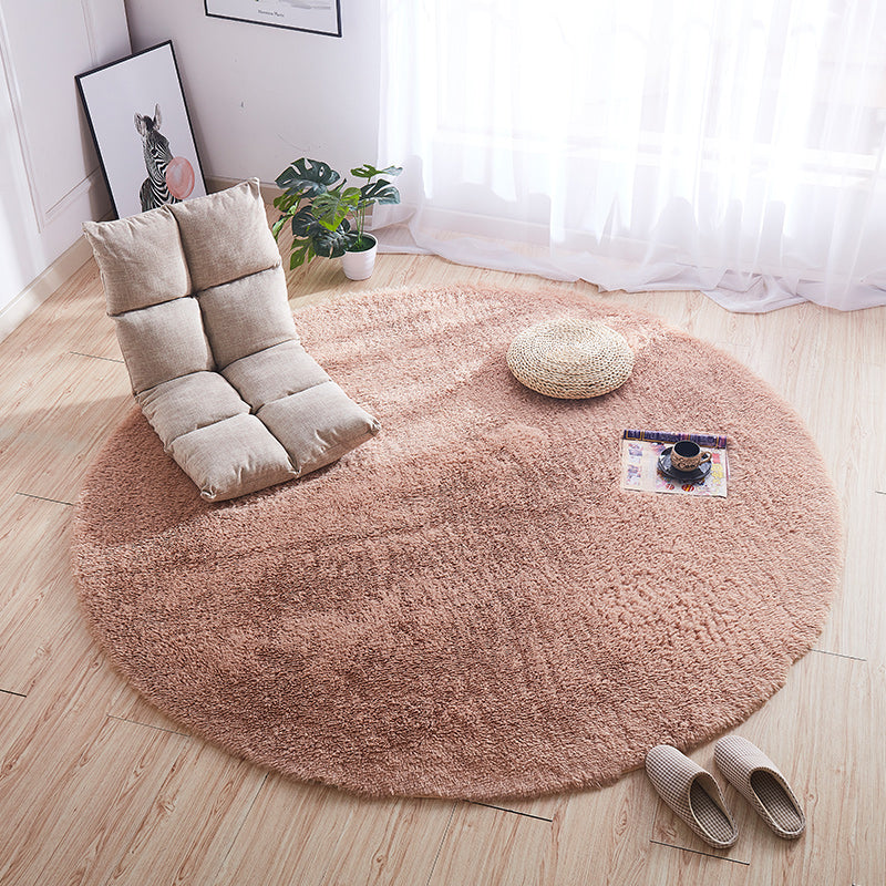 Comfort Bedroom Rug Multi Colored Tie Dye Print Carpet Fluffy Anti-Slip Backing Area Rug Light Camel Clearhalo 'Area Rug' 'Casual' 'Rugs' Rug' 2208412