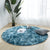 Comfort Bedroom Rug Multi Colored Tie Dye Print Carpet Fluffy Anti-Slip Backing Area Rug Water Blue Clearhalo 'Area Rug' 'Casual' 'Rugs' Rug' 2208415