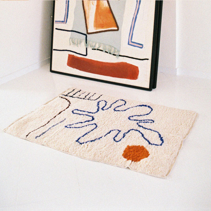 Casual Ethnic Rug Multi-Colored Tribal Patterned Area Carpet Anti-Slip Backing Pet Friendly Washable Rug for Room Clearhalo 'Area Rug' 'Rugs' 'Southwestern' Rug' 2214098