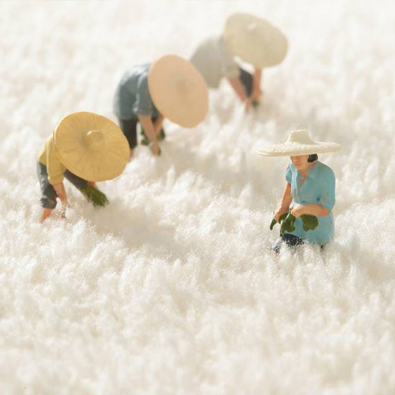 Casual Bedroom Rug Multi Colored Solid Color Indoor Rug Synthetics Easy Care Stain-Resistant Carpet Clearhalo 'Area Rug' 'Casual' 'Rugs' Rug' 2214579