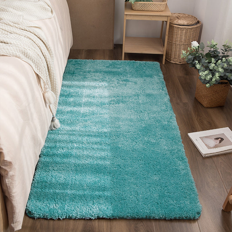 Multi-Colored Bedroom Rug Classic Solid Color Area Carpet Polyster Non-Slip Stain-Resistant Indoor Rug Clearhalo 'Area Rug' 'Casual' 'Rugs' Rug' 2214687