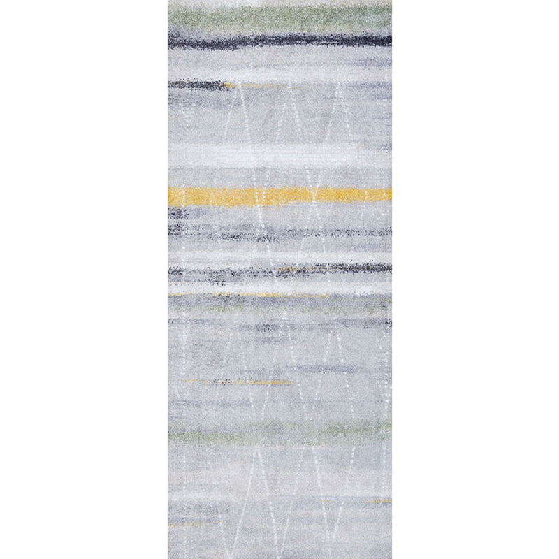 Modern Bedroom Rug Multi Color Abstract Patterned Indoor Rug Polyster Pet Friendly Washable Carpet Yellow Clearhalo 'Area Rug' 'Rug' 2215157