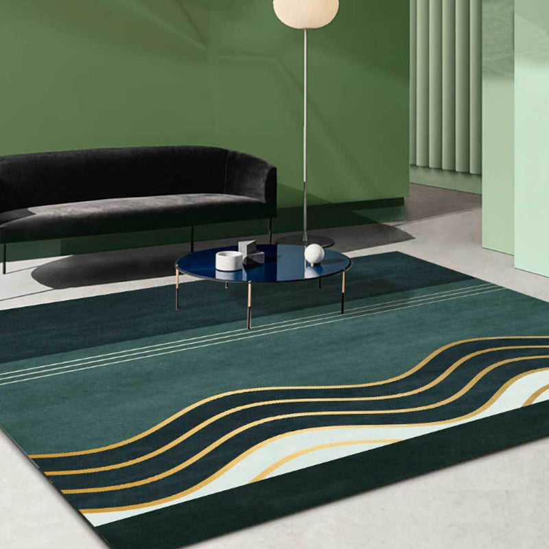 Multi Colored Abstract Rug Polypropylene Chinese Carpet Easy Care Pet Friendly Washable Indoor Rug for Decor Clearhalo 'Area Rug' 'Modern' 'Rugs' Rug' 2227256