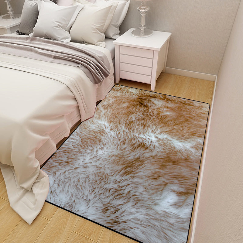 Casual Creative Rug Multi Colored Animal Fur Pattern Carpet Easy Care Machine Washable Rug for Decoration Clearhalo 'Area Rug' 'Casual' 'Rugs' Rug' 2238335