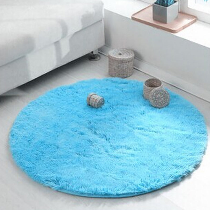 Simple Solid Color Rug Multi-Colored Shag Area Carpet Pet Friendly Machine Washable Indoor Rug for Bedroom Clearhalo 'Area Rug' 'Casual' 'Rugs' Rug' 2238723