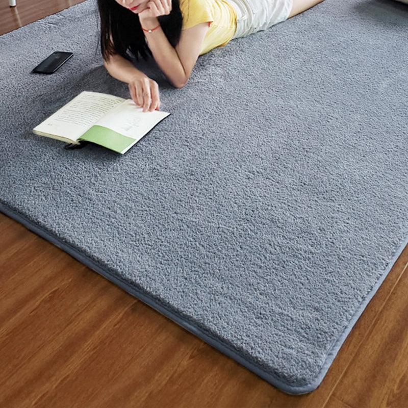 Comfort Bedroom Rug Multi Colored Plain Indoor Rug Polypropylene Polypropylene Anti-Slip Easy Care Carpet Clearhalo 'Area Rug' 'Casual' 'Rugs' Rug' 2239035