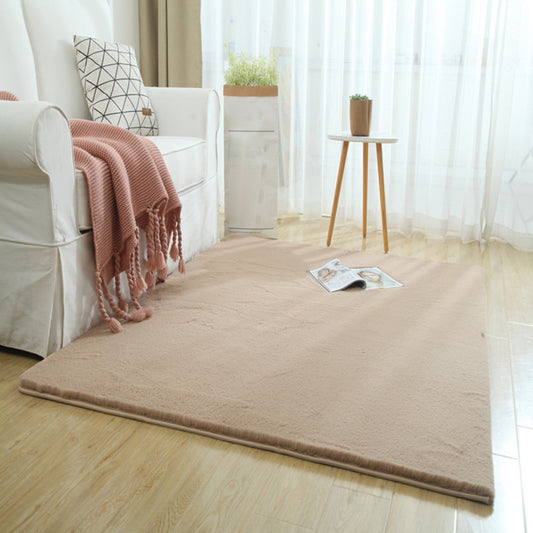 Calming Home Decor Rug Multi Colored Plain Area Carpet Polyster Anti-Slip Backing Stain-Resistant Rug Camel Clearhalo 'Area Rug' 'Casual' 'Rugs' Rug' 2239322