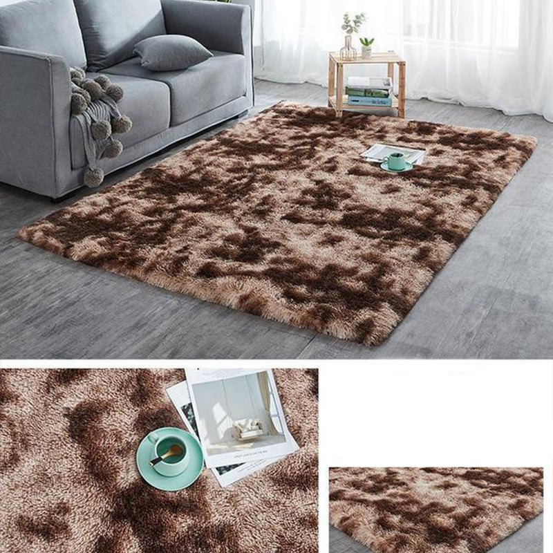 Simple Tie Dye Rug Multi Colored Plush Carpet Non-Slip Backing Pet-Friendly Washable Rug for Home Coffee Clearhalo 'Area Rug' 'Casual' 'Rugs' Rug' 2254064