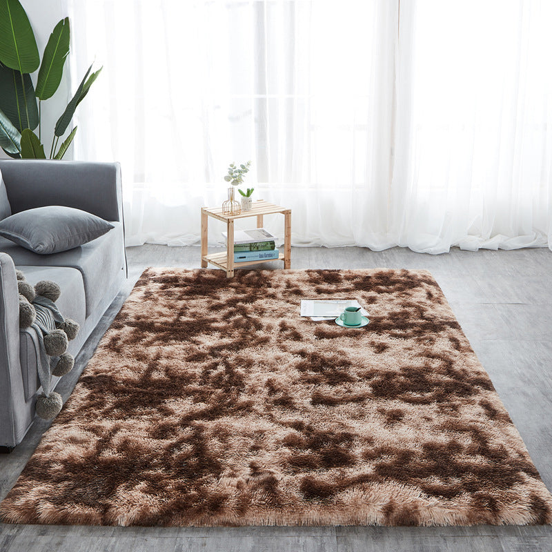 Leisure Multi Color Plain Rug Polypropylene Nordic Indoor Rug Stain Resistant Washable Anti-Slip Rug for Room Coffee Clearhalo 'Area Rug' 'Casual' 'Rugs' Rug' 2254088