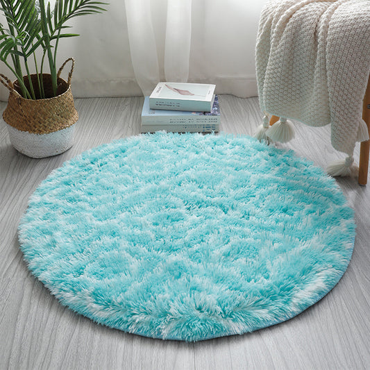 Multicolor Geometric Print Rug Synthetics Relaxing Rug Stain Resistant Non-Slip Backing Washable Rug for Home Blue Clearhalo 'Area Rug' 'Casual' 'Rugs' Rug' 2254108