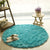Modern Living Room Rug Multi Color Plain Carpet Faux Wool Machine Washable Indoor Rug Sky Blue Clearhalo 'Area Rug' 'Casual' 'Rugs' Rug' 2254177