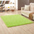 Rug Faux Wool Solid Color Rug Anti-Slip Backing Washable Rug for Home Fruit Green Clearhalo 'Area Rug' 'Casual' 'Rugs' Rug' 2257569