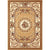Olden Floral Printed Rug Multi Colored Synthetics Area Carpet Pet Friendly Easy Care Indoor Rug for Parlor Khaki Clearhalo 'Area Rug' 'Rugs' 'Vintage' Rug' 2285348