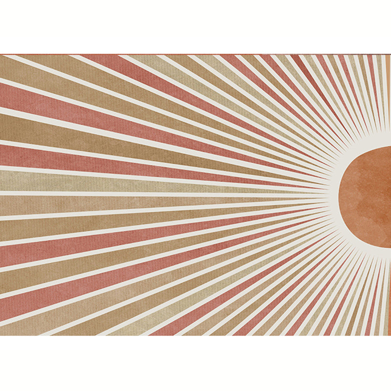 Minimalist Decoration Rug Multi Color Colorblocked Area Carpet Polypropylene Non-Slip Backing Pet Friendly Rug Brown Clearhalo 'Area Rug' 'Rug' 2286352