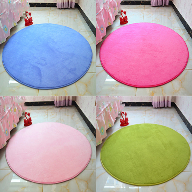 Casual Bedroom Rug Multi Color Solid Colored Area Carpet Polypropylene Easy Care Pet Friendly Indoor Rug Clearhalo 'Area Rug' 'Casual' 'Rugs' Rug' 2288231