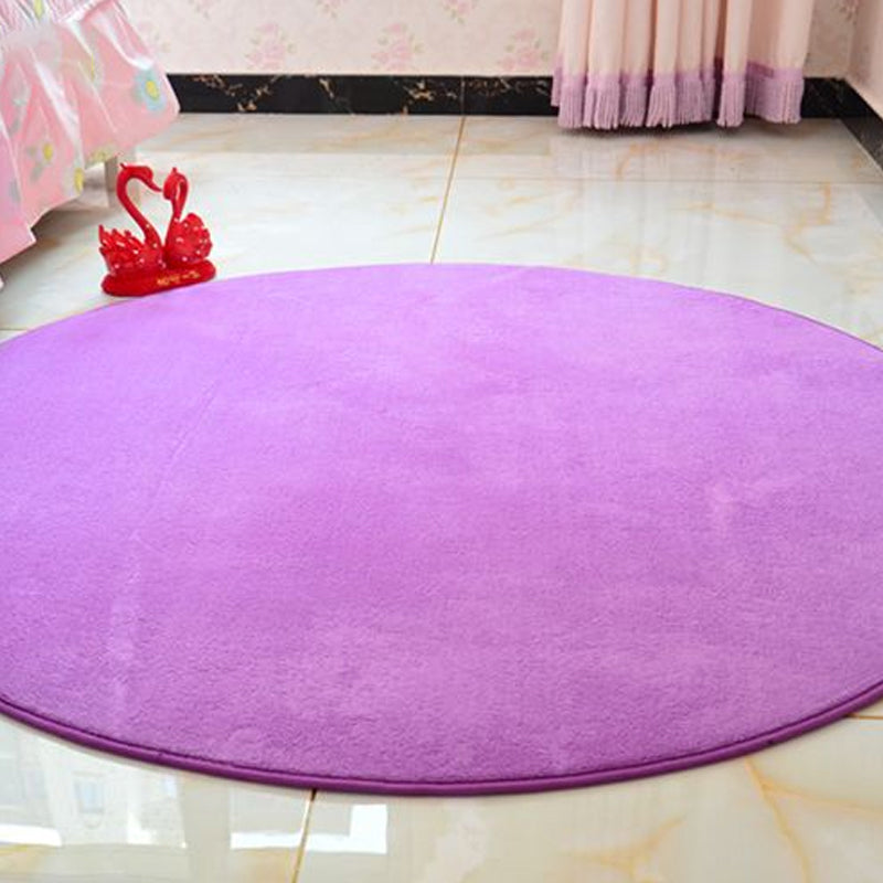 Casual Bedroom Rug Multi Color Solid Colored Area Carpet Polypropylene Easy Care Pet Friendly Indoor Rug Clearhalo 'Area Rug' 'Casual' 'Rugs' Rug' 2288234