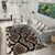 Trendy Parlor Rug Multi Colored Animal Skin Printed Area Carpet Anti-Slip Easy Care Indoor Rug Brown Clearhalo 'Area Rug' 'Casual' 'Rugs' Rug' 2288353