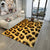Trendy Animal Skin Rug Multi Color Polypropylene Indoor Rug Anti-Slip Backing Easy Care Carpet for Room Ginger Clearhalo 'Area Rug' 'Casual' 'Rugs' Rug' 2288375