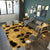 Designer Living Room Rug Multicolor Animal Skin Printed Indoor Rug Non-Slip Washable Carpet Tan Clearhalo 'Area Rug' 'Casual' 'Rugs' Rug' 2295864