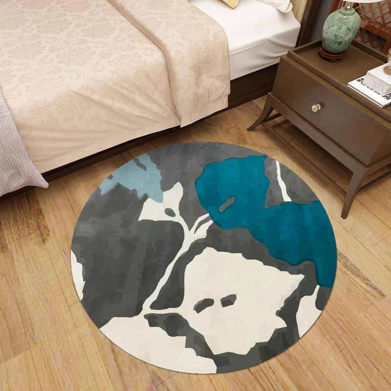 Nordic Decoration Rug Multi Color Floral Print Indoor Rug Polypropylene Anti-Slip Pet Friendly Carpet Clearhalo 'Area Rug' 'Modern' 'Rugs' Rug' 2295976