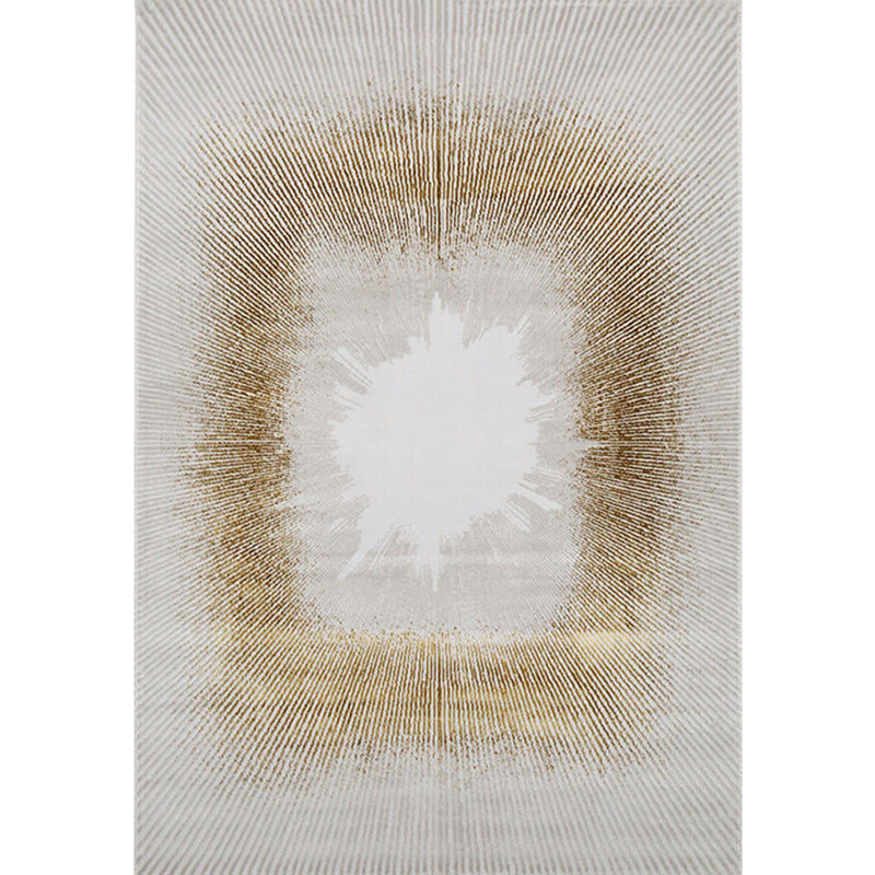 Industrial Abstract Printed Rug Multi Colored Polyster Area Carpet Anti-Slip Backing Pet Friendly Indoor Rug for Living Room Light Brown Clearhalo 'Area Rug' 'Rug' 2301403