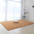 Simple Room Rug Multi Colored Solid Color Indoor Rug Cotton Blend Anti-Slip Backing Pet Friendly Indoor Rug Khaki Clearhalo 'Area Rug' 'Casual' 'Rugs' Rug' 2325508