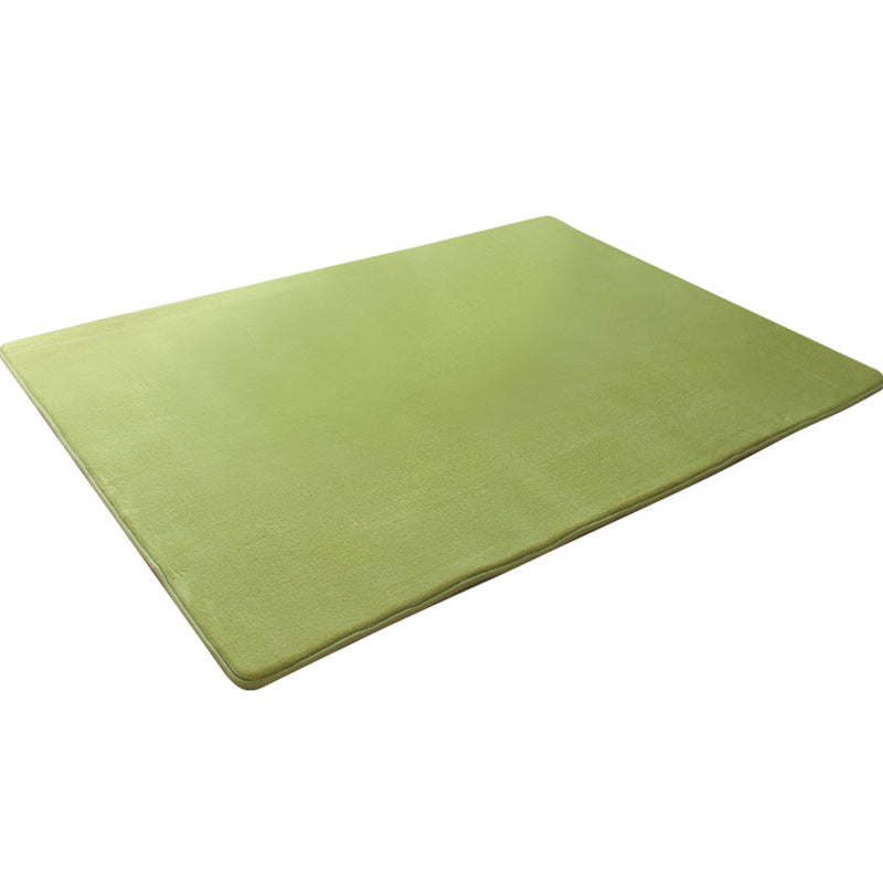 Simple Room Rug Multi Colored Solid Color Indoor Rug Cotton Blend Anti-Slip Backing Pet Friendly Indoor Rug Clearhalo 'Area Rug' 'Casual' 'Rugs' Rug' 2325512