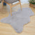 Simple Decoration Rug Multi Color Solid Color Area Carpet Cotton Blend Non-Slip Backing Pet Friendly Area Rug Silver Gray Clearhalo 'Area Rug' 'Casual' 'Rugs' Rug' 2325588