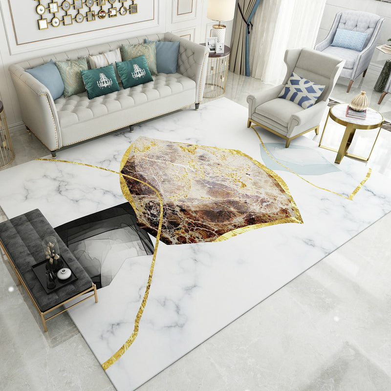 Calming Color Block Rug Multi Colored Synthetics Area Carpet Non-Slip Backing Pet Friendly Rug for Decoration Clearhalo 'Area Rug' 'Modern' 'Rugs' Rug' 2362075