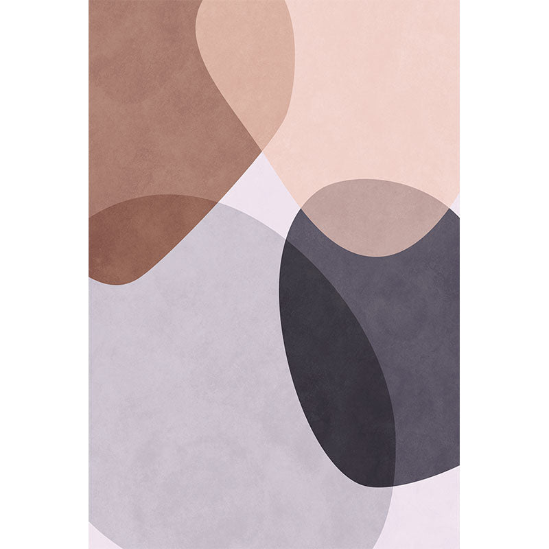 Simple Colorblock Rug Multi-Colored Synthetics Carpet Non-Slip Backing Easy Care Pet Friendly Indoor Rug for Home Purple Clearhalo 'Area Rug' 'Rug' 2392814