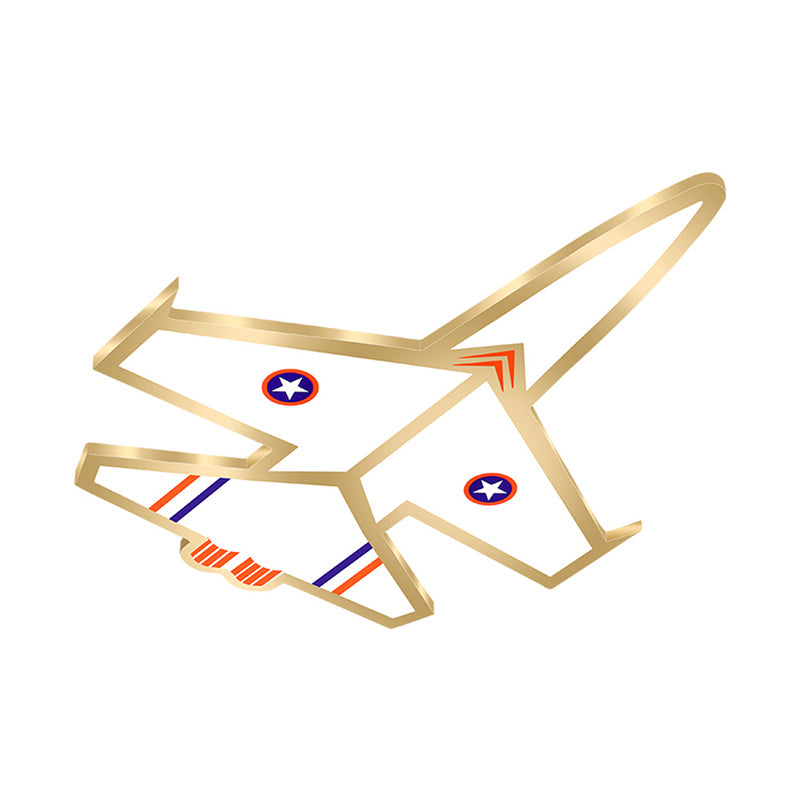 Ultra-Thin Airplane LED Flush Mount Lamp Cartoon Acrylic Child Room Ceiling Light Fixture Clearhalo 'Ceiling Lights' 'Close To Ceiling Lights' 'Close to ceiling' 'Flush mount' Lighting' 2405214