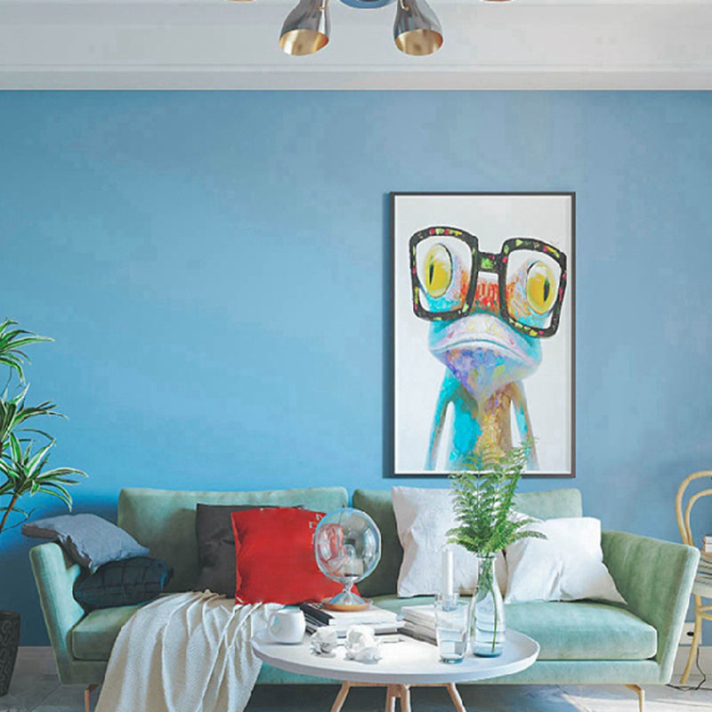 Nordic Wallpaper Roll Solid Color Patterned Non-Pasted Wall Decor, Multi Colored Clearhalo 'Modern wall decor' 'Modern' 'Wallpaper' Wall Decor' 2411784