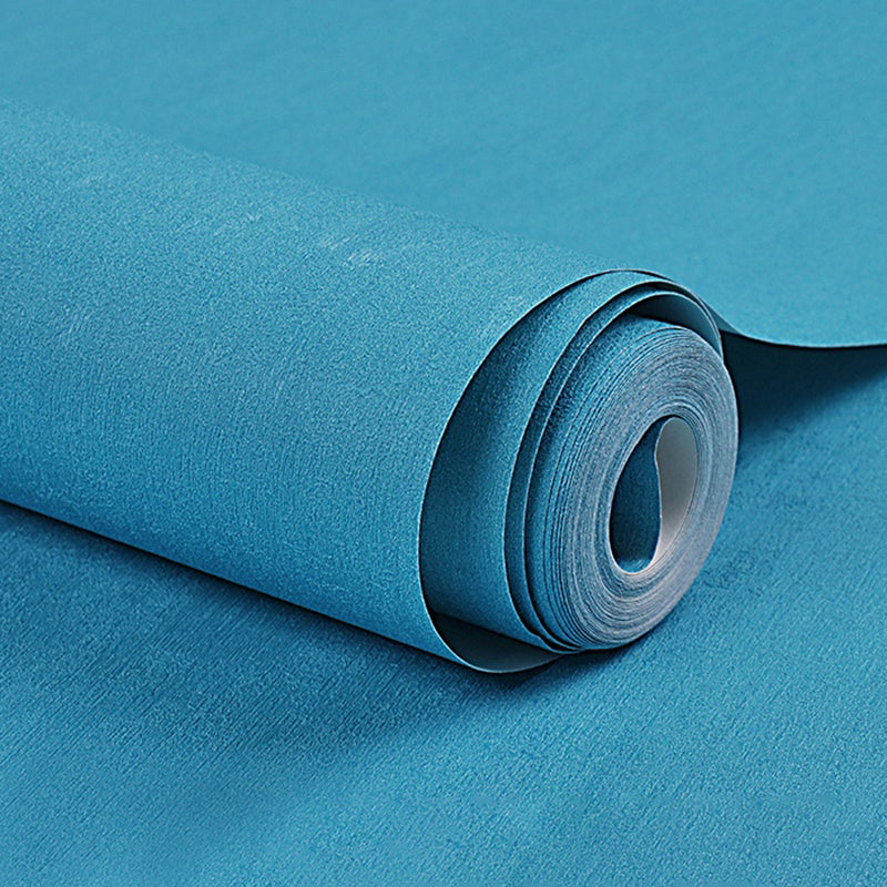 Simple Plain Wallpaper Roll Vinyl Moisture Resistant Multi Color Wall Decor for Bedroom Clearhalo 'Modern wall decor' 'Modern' 'Wallpaper' Wall Decor' 2411991