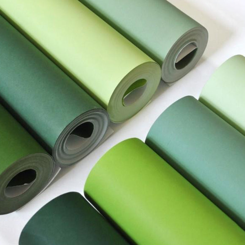 Solid Color Pattern Wallpaper Roll Unpasted Simple Style Bedroom Wall Art, 54.2-sq ft Clearhalo 'Modern wall decor' 'Modern' 'Wallpaper' Wall Decor' 2413293