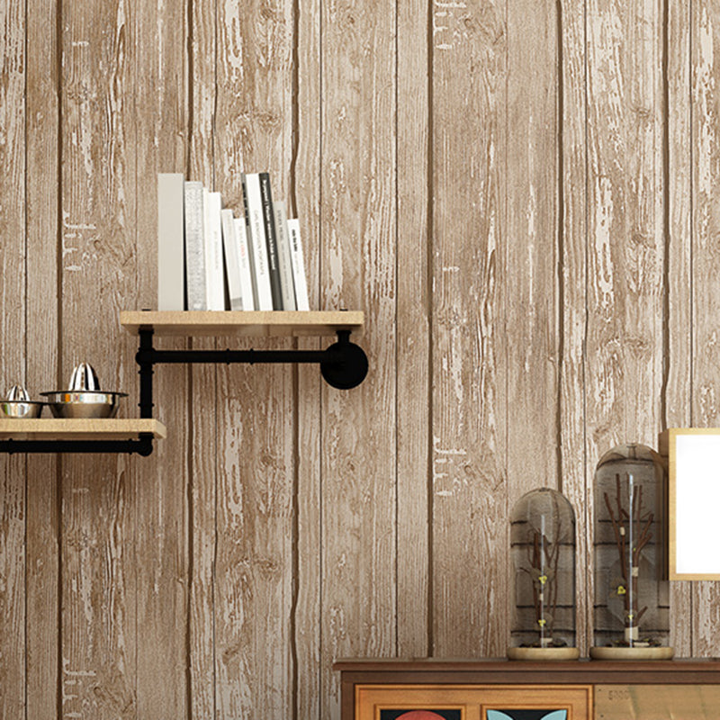 Wood Printing Wallpaper Roll Multiple Colors Industrial Wall Decor for Living Room Clearhalo 'Industrial wall decor' 'Industrial' 'Wallpaper' Wall Decor' 2413428