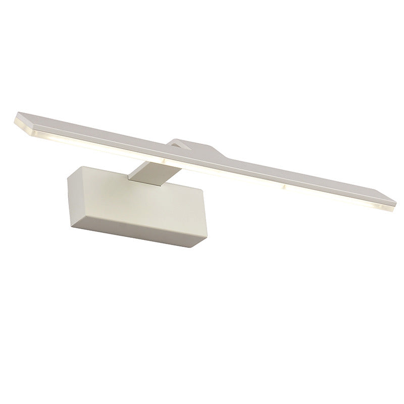 Bar Shaped Bath LED Mirror Light Acrylic Minimalistic Vanity Wall Lighting Fixture Clearhalo 'Modern wall lights' 'Modern' 'Vanity Lights' 'Wall Lights' Lighting' 2468312