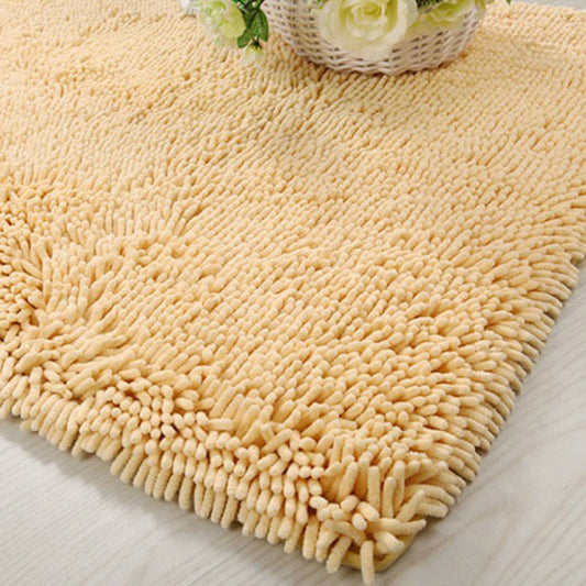 Multi-Color Casual Rug Cotton Blend Solid Color Area Carpet Non-Slip Pet Friendly Washable Area Rug for Bedroom Clearhalo 'Area Rug' 'Casual' 'Rugs' Rug' 2480489