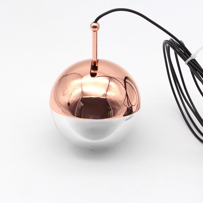 Global LED Pendant Lighting Simplicity Crystal Glass Bedside Hanging Ceiling Light Clearhalo 'Ceiling Lights' 'Modern Pendants' 'Modern' 'Pendant Lights' 'Pendants' Lighting' 2593238