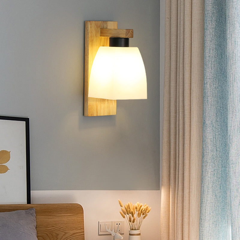 Indoor Lighting Modern Simple Sconce 1 Head Up and Down Wall Lighting for Study Room Bedroom Clearhalo 'Wall Lamps & Sconces' 'Wall Lights' Lighting' 2594769