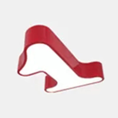 1/2/3/4 Number Shape Flush Mount Light Modern Acrylic LED Ceiling Lamp Clearhalo 'Ceiling Lights' 'Close To Ceiling Lights' 'Close to ceiling' 'Flush mount' Lighting' 39980