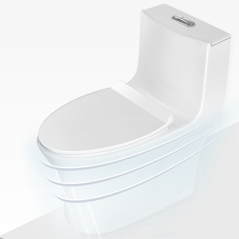 All-In-One Elongated Toilet Dual Flush Siphon Jet Water Saving Toilet ...