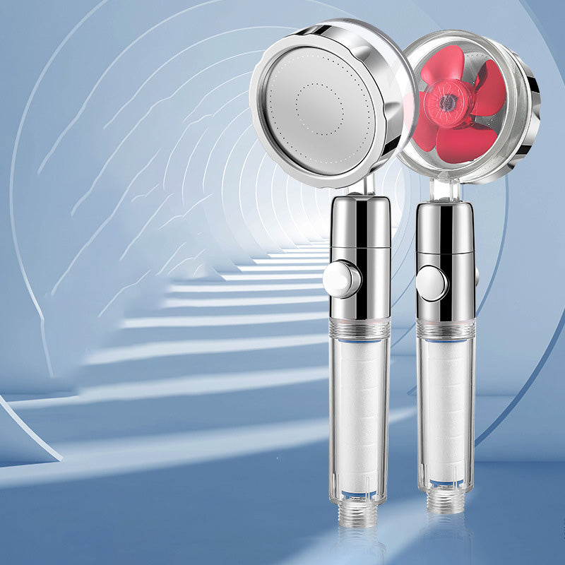 Modern Style Shower Head Water Filtration Handheld Shower Head Red Clearhalo 'Bathroom Remodel & Bathroom Fixtures' 'Home Improvement' 'home_improvement' 'home_improvement_shower_heads' 'Shower Heads' 'shower_heads' 'Showers & Bathtubs Plumbing' 'Showers & Bathtubs' 6246776