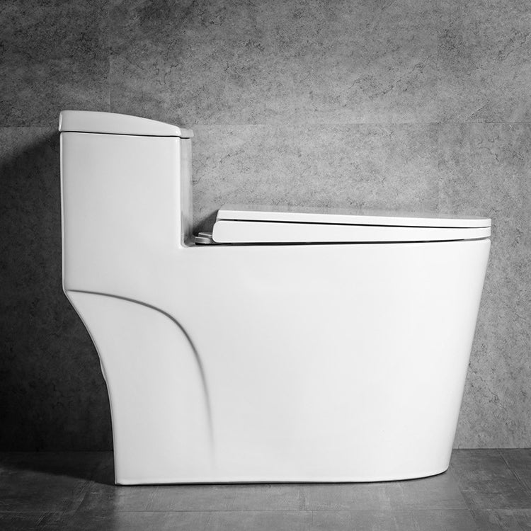 Modern Flush Toilet One Piece Toilet All-In-One Siphon Jet Toilet Clearhalo 'Bathroom Remodel & Bathroom Fixtures' 'Home Improvement' 'home_improvement' 'home_improvement_toilets' 'Toilets & Bidets' 'Toilets' 6262360