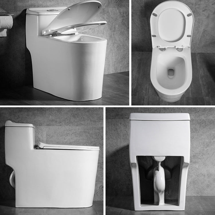 Modern Flush Toilet One Piece Toilet All-In-One Siphon Jet Toilet Clearhalo 'Bathroom Remodel & Bathroom Fixtures' 'Home Improvement' 'home_improvement' 'home_improvement_toilets' 'Toilets & Bidets' 'Toilets' 6262368